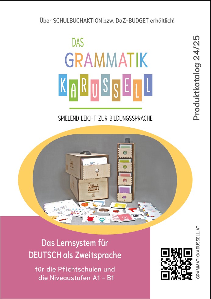Katalog des Grammatikkarussells - Deckblattansicht